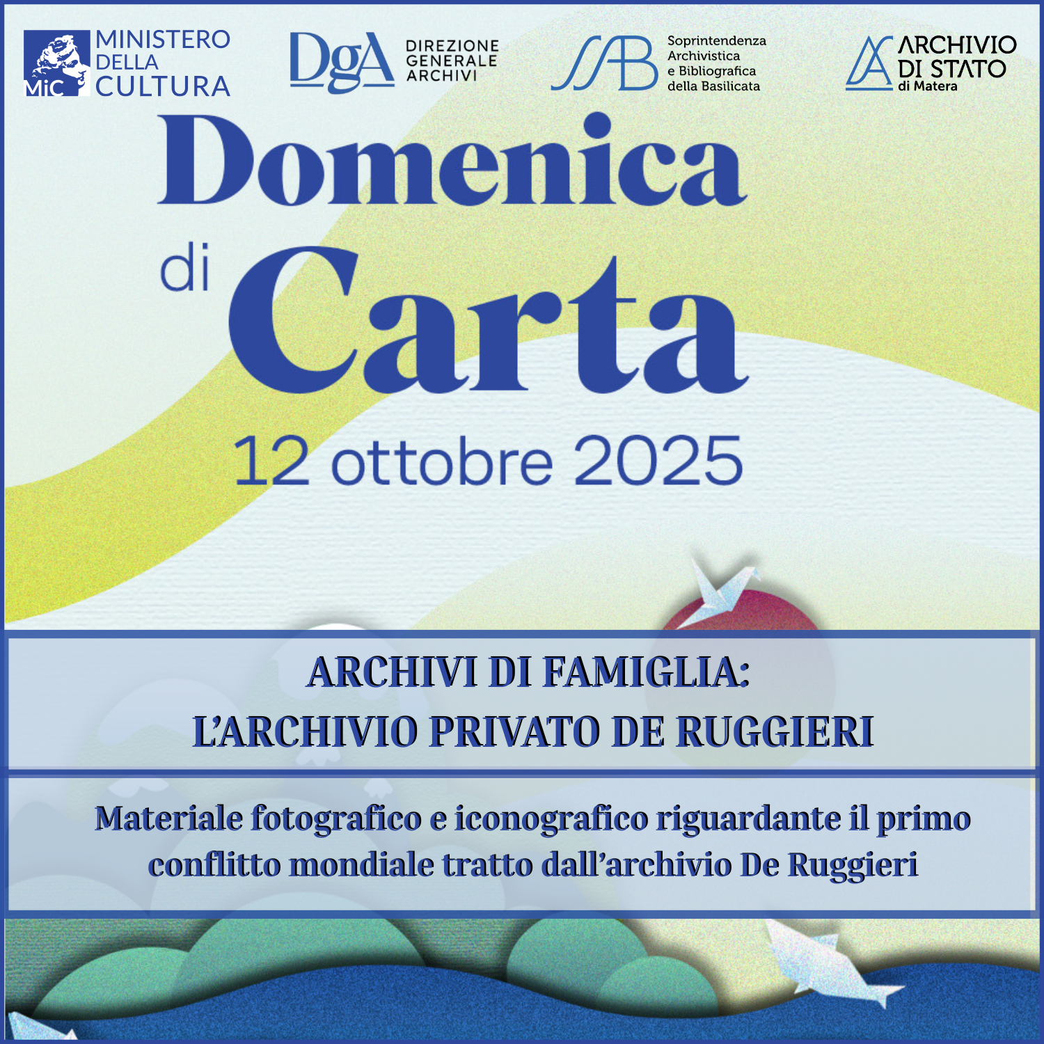 Archivi di famiglia: l'archivio privato De Ruggieri